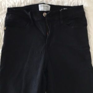 Frame Le high Black Skinny jeans
